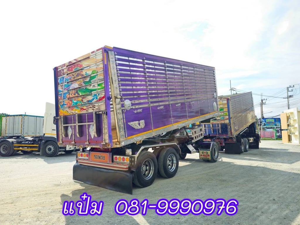 สิบล้อดั้มพ์ พ่วงเเม่ลูก ปี 2566  สองเพลา ISUZU  FXZ  360 แรงม้า ราคา 2,950,000.-(3111)(3112)