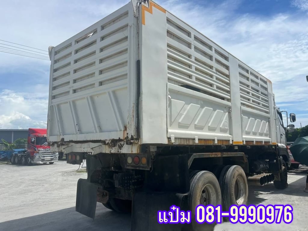 🚚สิบล้อดั้มพ์  ปี 2559 HINO  FM1A  344  เเรงม้า ราคา  1,490,000.-(3775)