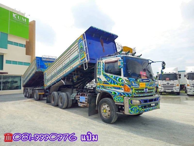 🔥ด่วน!! Vายตัด🔥 สิบล้อดั้มพ์ พ่วงเเม่ลูก (3163)(3164) **** เพียง 1,390,000.-****