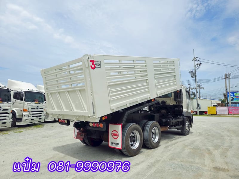 🚚 สิบล้อดั้มพ์  ปี 2566 HINO FM1A 344  เเรงม้า ราคา  2,220,000.-(1506)