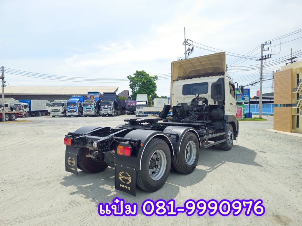 (8646)HINO FM1A 344แรงม้า รถบรรทุก หัวลาก 10ล้อ หัวลาก เฉพาะหัว ปี2021 เลขไมล์ 370,000 กม. (8646)HINO FM1A 344แรงม้า รถบรรทุก หัวลาก 10ล้อ หัวลาก เฉพาะหัว ปี2021 เลขไมล์ 370,000 กม.