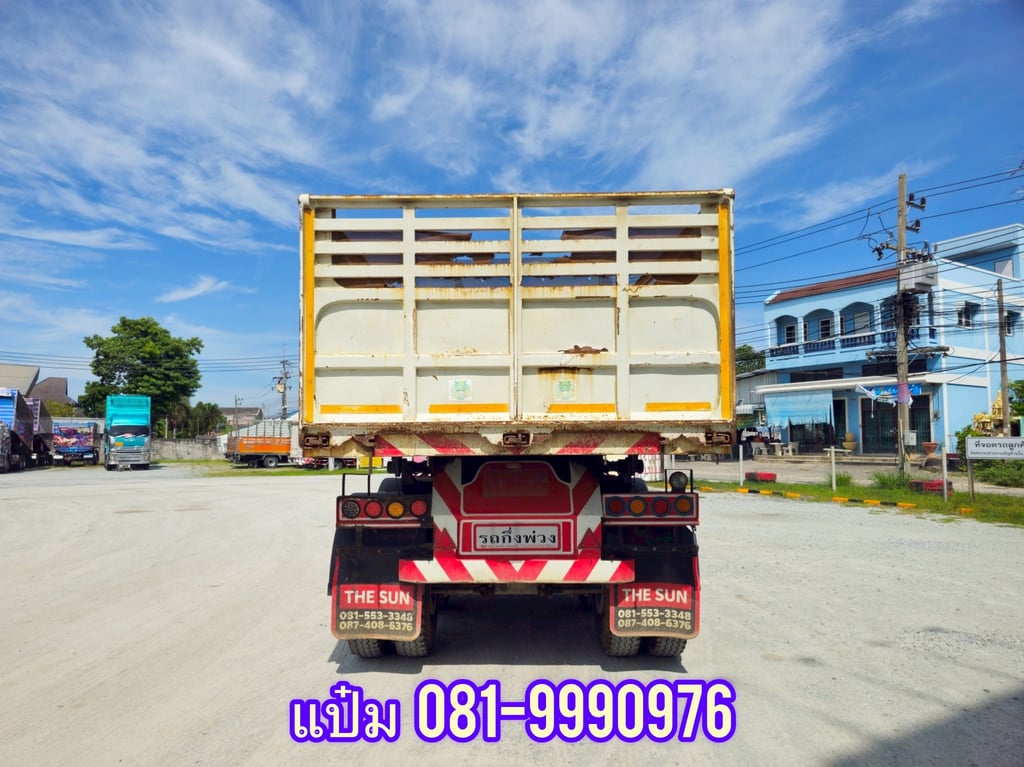 🚚หางเซมิดั้มพ์  ปี 2566 อู่เดอะซัน  สองเพลา Sาคา  580,000.-(3395)