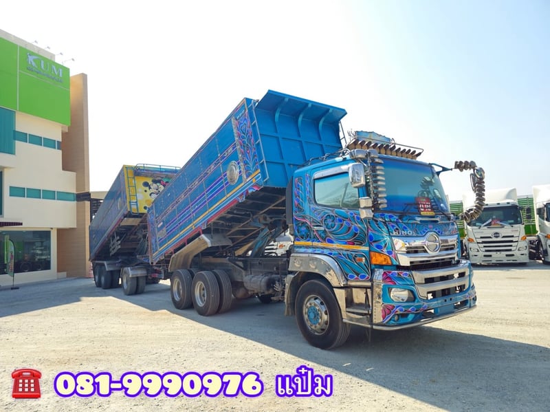 🚚ดั้มพ์พ่วงเเม่ลูก ปี 2564 HINO FM2P 380 แรง Sาคา 2,910,000.-(X12344) 🚚ดั้มพ์พ่วงเเม่ลูก ปี 2564 HINO FM2P 380 แรง Sาคา 2,910,000.-(X12344)