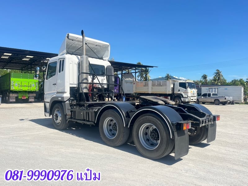สิบล้อหัวลาก FUSO (5718) FV 380 แรง ปี 2555 สิบล้อหัวลาก FUSO (5718) FV 380 แรง ปี 2555