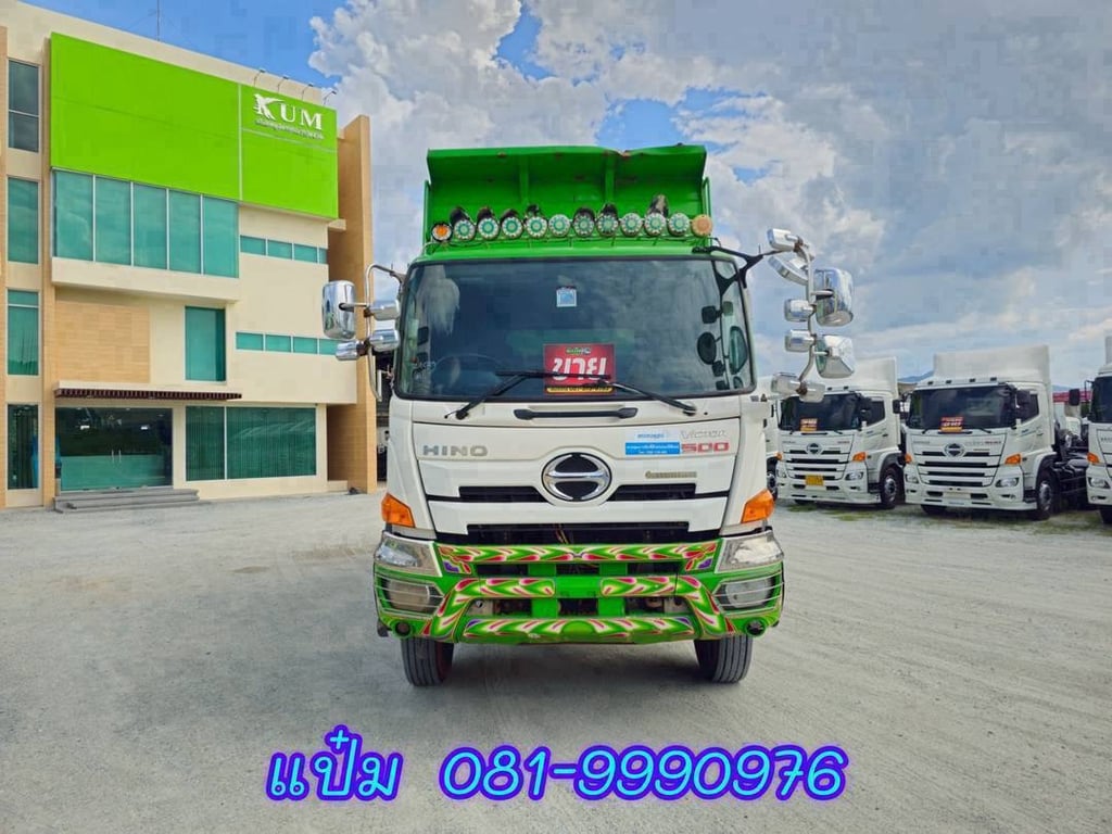 🍀สิบล้อดั้มพ์ ปี 2559 HINO FM1A 344 แรงม้า Sาคา 1,380,000.-(5045) 🍀สิบล้อดั้มพ์ ปี 2559 HINO FM1A 344 แรงม้า Sาคา 1,380,000.-(5045)