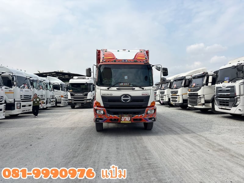 สิบล้อกระบะคอก HINO FL8J 260 แรงม้า ปี 2559 (2895) สิบล้อกระบะคอก HINO FL8J 260 แรงม้า ปี 2559 (2895)