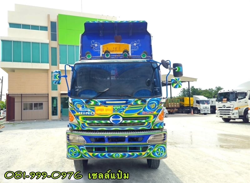 🚚สิบล้อดั้มพ์ พ่วงเเม่ลูก  ปี 56  HINO 344 แรงม้า Sาคา  1,390,000.-(3163)(3164)