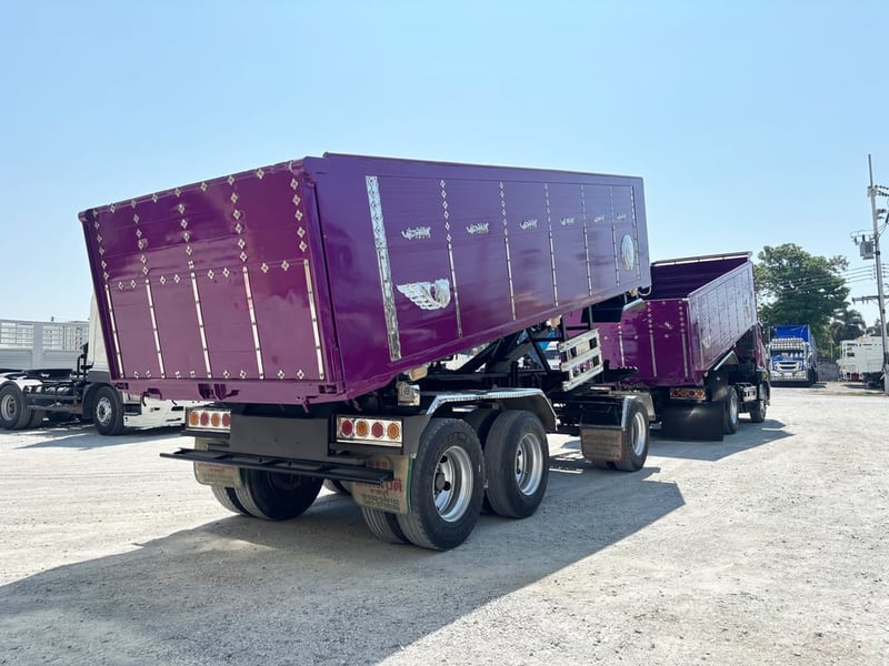 สิบล้อดั้มพ์ พ่วงเเม่-ลูก  FM2P 380  แรง ปี 2565 ยางใหม่ 10 เส้น Sาคา  2,820,000.-(2089)(2090)