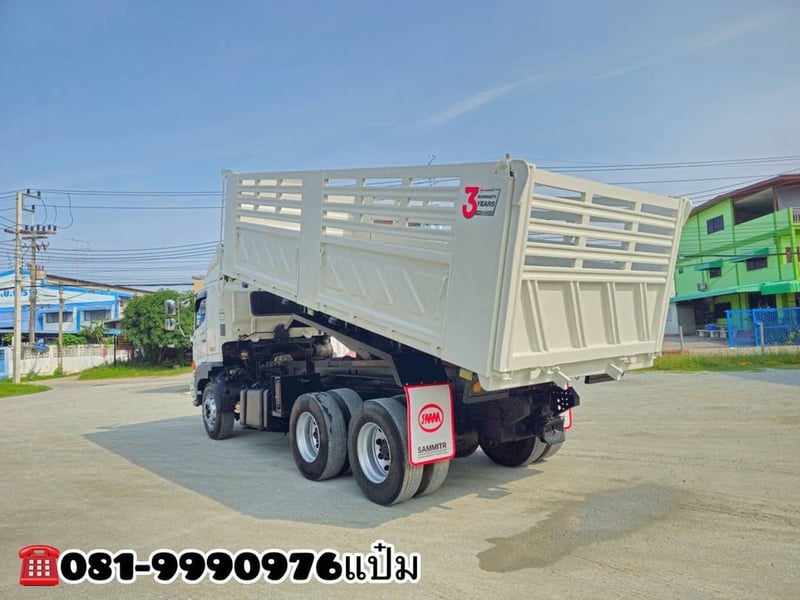 🚚 สิบล้อดั้มพ์ ปี 2559 HINO FM1A 344 เเรง ( 3775) Sาคา 1,490,000.-
