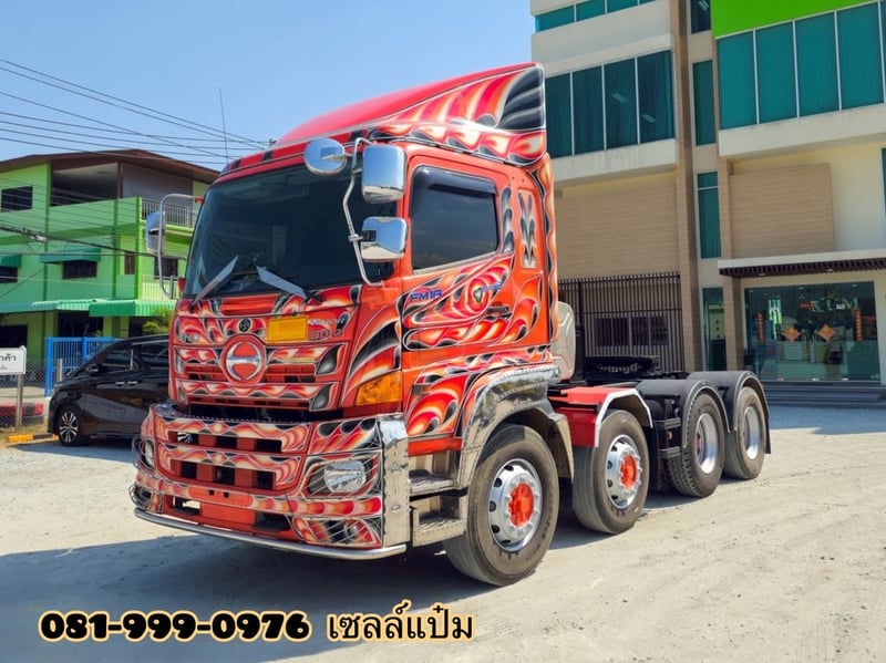 🚛 คุ้มสองต่อ โปร 2 เด้ง!🔥 สิบสองล้อหัวลาก Hino FM1A 344 แรงม้า ปี 66 (9078)