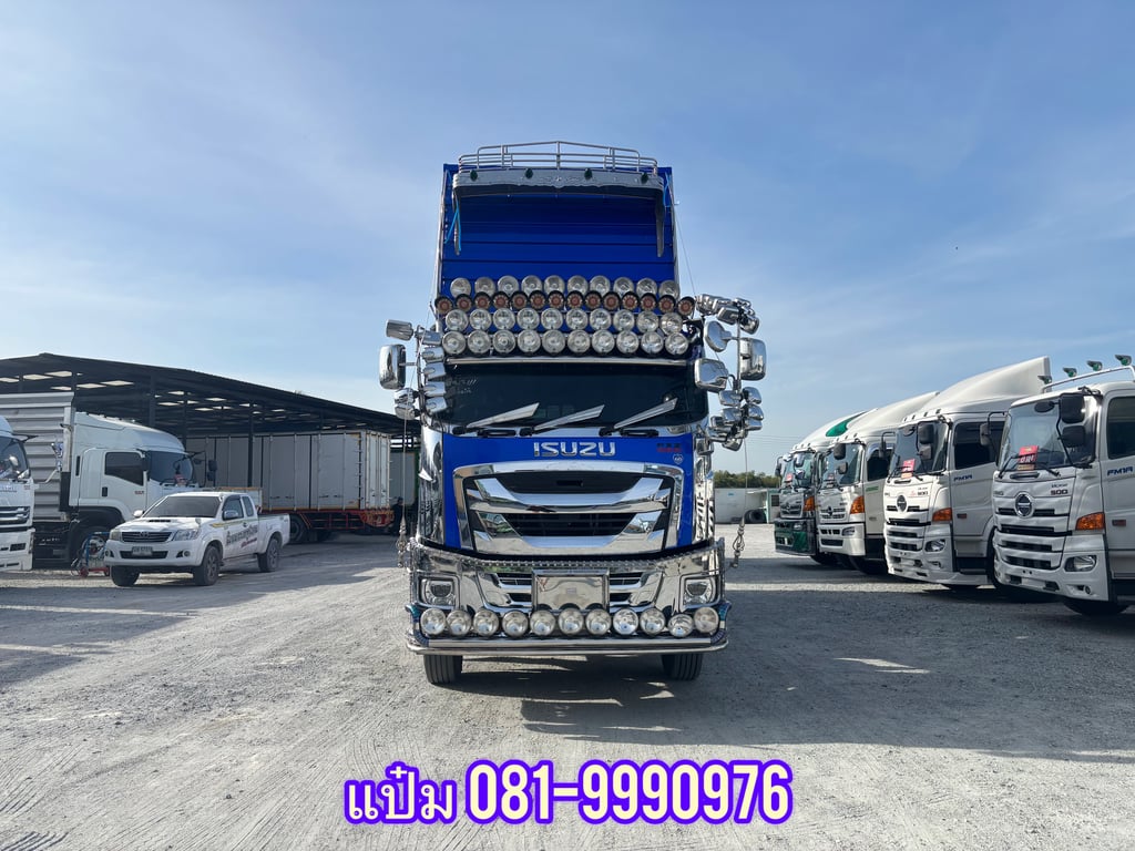  🚌สิบล้อพ่วงเเม่ลูก  ปี 2566 ISUZU  FXZ  360  แรงม้า Sาคา  3,390,000.-(3111)(3112)