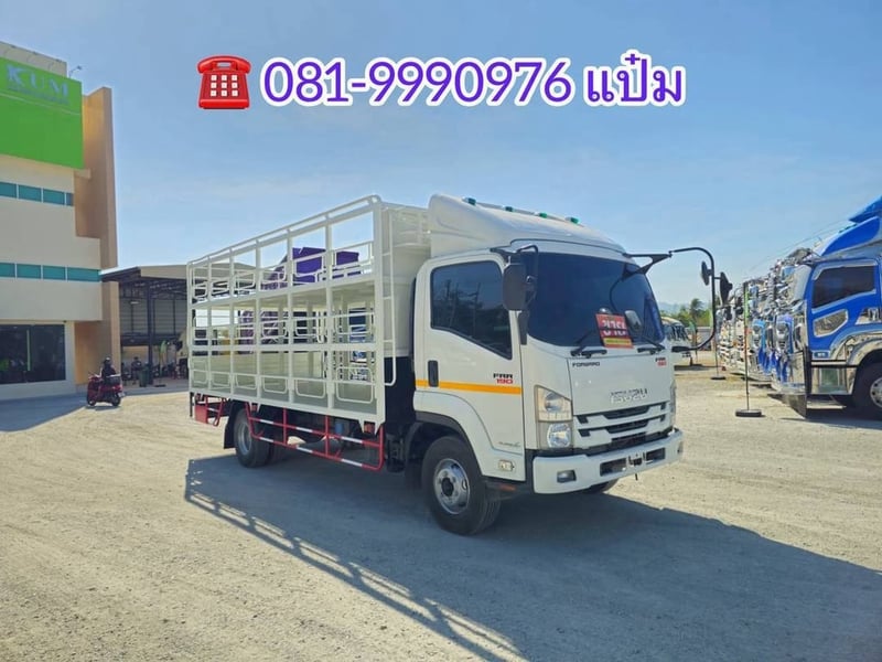  🚛หกล้อคอก  ปี 2564 ISUZU  FRR  190 เเรงม้า Sาคา  960,000.-(4513)