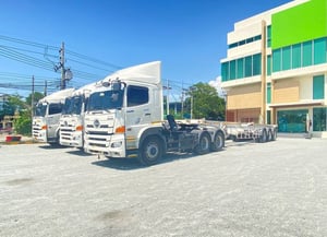 💯รถเข้าใหม่🔥 สิบล้อหัวลาก HINO  FM1A 344 ปี 2566 และ หางก้างสามเพลา  พนัส ปี66 (2521,2517,2528) ไมล์เเสนนิดๆ