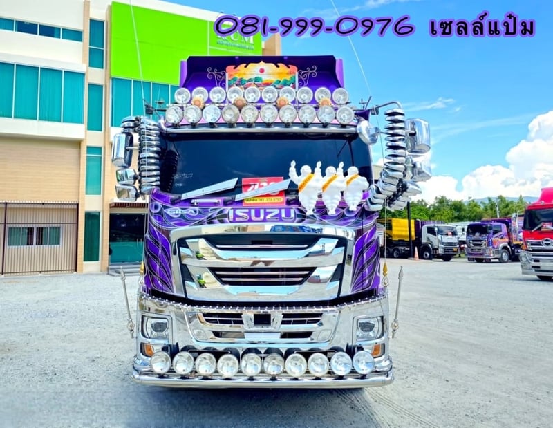 🚚สิบล้อดั้มพ์ พ่วงเเม่ลูก ปี 2566 ISUZU FXZ 360 แรงม้า Sาคา  2,990,000.-(9107)(9108)