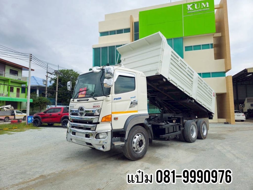 🚚สิบล้อดั้มพ์  ปี 2560 HINO  FM1A  344 เเรง Sาคา  1,710,000.-(2539)