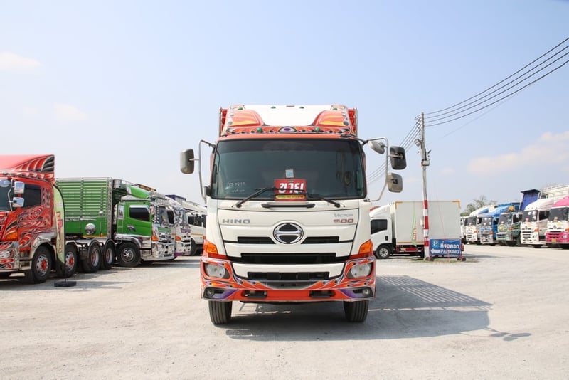 #สิบล้อคอก HINO FL8J 260 แรง ปี 2559 ยาว 6.10 สูง 2.49 กว้าง 2.50 ❤️ 1,450,000.- (2895
