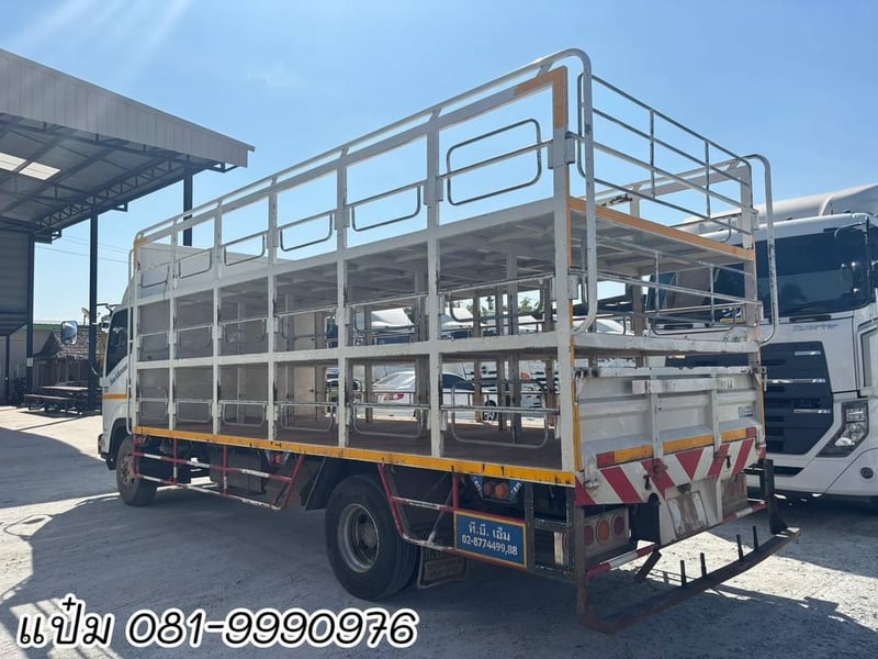 ISUZU FRR 190แรงม้า รถบรรทุก 6ล้อ กระบะเหล็ก ปี2021