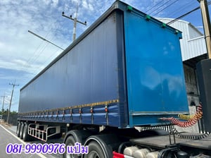 หางตู้ผ้าใบ สามเพลา อู่พนัส  ปี 2566 (1750) ยาว 13.45 กว้าง 2.5 สูง 2.4