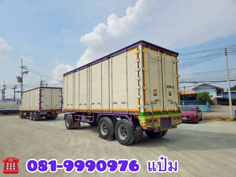 🚚หางตู้สิบบาน ปี 2563 อู่เซฟดีล สามเพลา Sาคา 490,000.-(4972) 🚚หางตู้สิบบาน ปี 2563 อู่เซฟดีล สามเพลา Sาคา 490,000.-(4972)