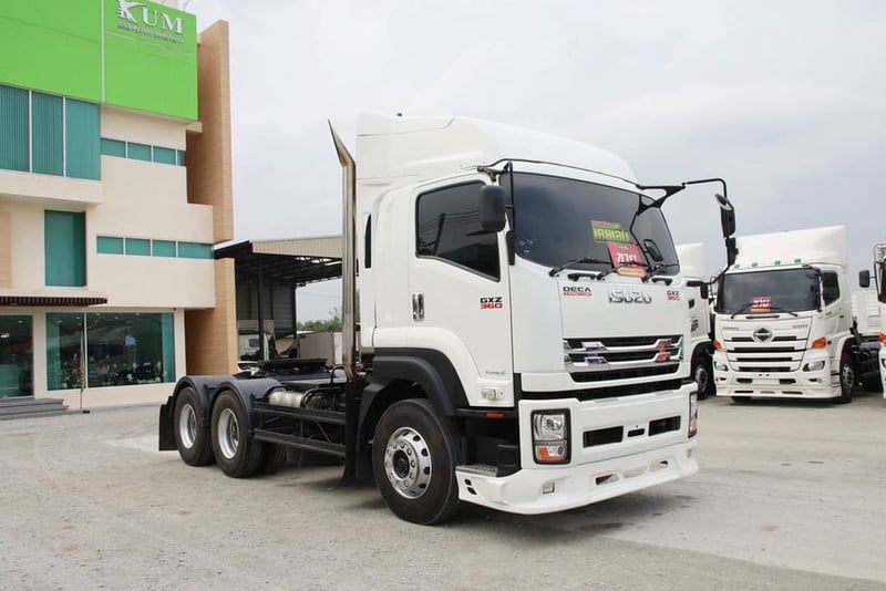 สิบล้อหัวลาก ISUZU GXZ 360 แรง ปี 2566  ยางใหม่ 10 เส้น  Sาคา  2,590,000.-(9050)