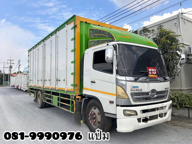  🚛 หกล้อตู้สิบบาน HINO FG8J  212 แรงม้า ปี 55 (3820) 💥Sาคา 960,000 บาn
