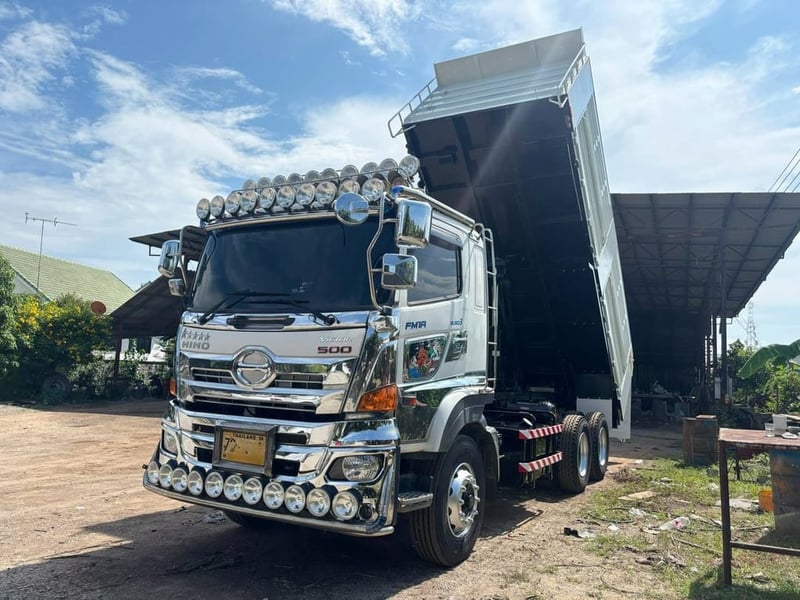 🚛 สิบล้อดั้มพ์ HINO FM1A ✅ 344 แรงม้า ปี 2566 (5411) 🚛 สิบล้อดั้มพ์ HINO FM1A ✅ 344 แรงม้า ปี 2566 (5411)