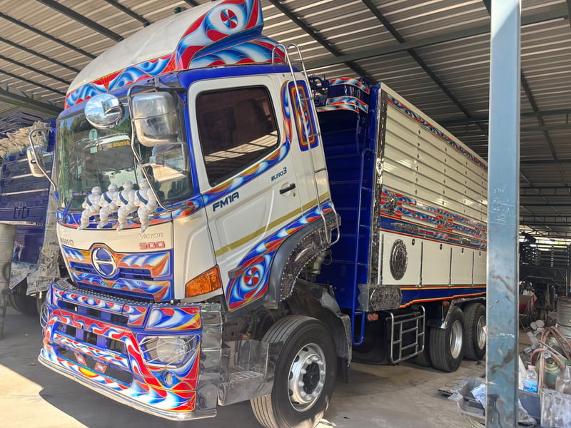 🚛 สิบล้อพ่วงเเม่ลูก  ปี 2561 HINO FM1A   344 เเรงม้า (3362)(3363)