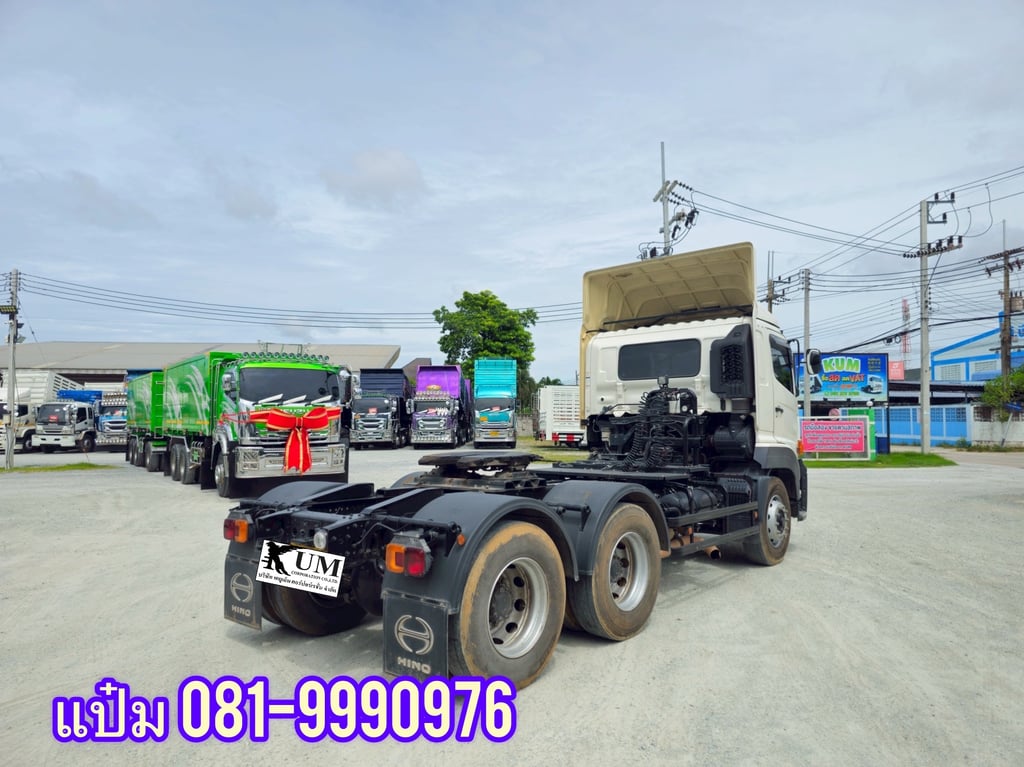 สิบล้อหัวลาก  ปี 2566 HINO FM1A  344 แรงม้า   ราคา 2,340,000.-(2258)