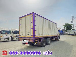 HINO FL8J 260แรงม้า รถบรรทุก 10ล้อ ตู้แห้ง ปี2017 เลขไมล์ 880,000 กม.