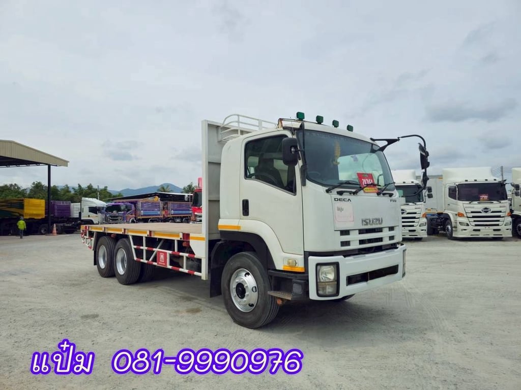 🚚สิบล้อพื้นเรียบ  1เพลา ISUZU  FVM 240  แรงม้า  ราคา 1,080,000.-(7288) 🚚สิบล้อพื้นเรียบ  1เพลา ISUZU  FVM 240  แรงม้า  ราคา 1,080,000.-(7288)