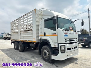 🚛สิบล้อคอก เพลาเดียว ปี 2563 ISUZU FVM 300 เเรงม้า Sาคา 1,450,000.-(4490) 🚛สิบล้อคอก เพลาเดียว ปี 2563 ISUZU FVM 300 เเรงม้า Sาคา 1,450,000.-(4490)