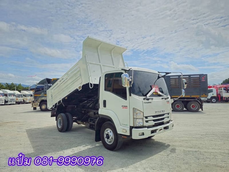 🚚หกล้อดั้มพ์ ปี 2564 ISUZU  FRR 210 เเรงม้า Sาคา  890,000.-(3063)