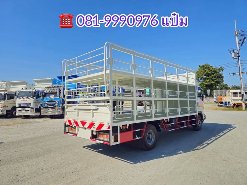 🚛หกล้อคอก  ปี 2564 ISUZU  FRR  190 เเรงม้า Sาคา  960,000.-(4513)