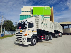 สิบล้อดั้มพ์  HINO  FM1A 344 แรงม้า ปี 2566 (7371)(9338)
