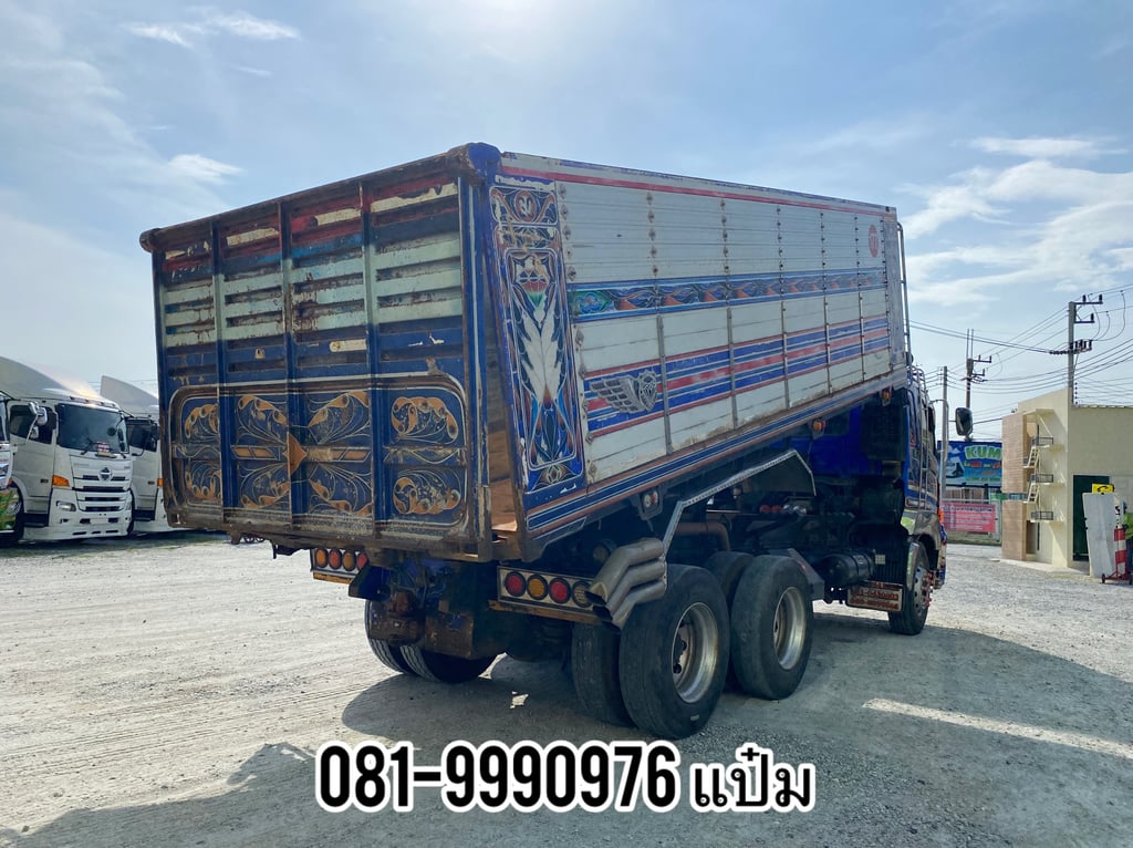 สิบล้อดั้มพ์ HINO FM1A  344 แรงม้า ปี 2560 ราคา 1,390,000.-(0064) 