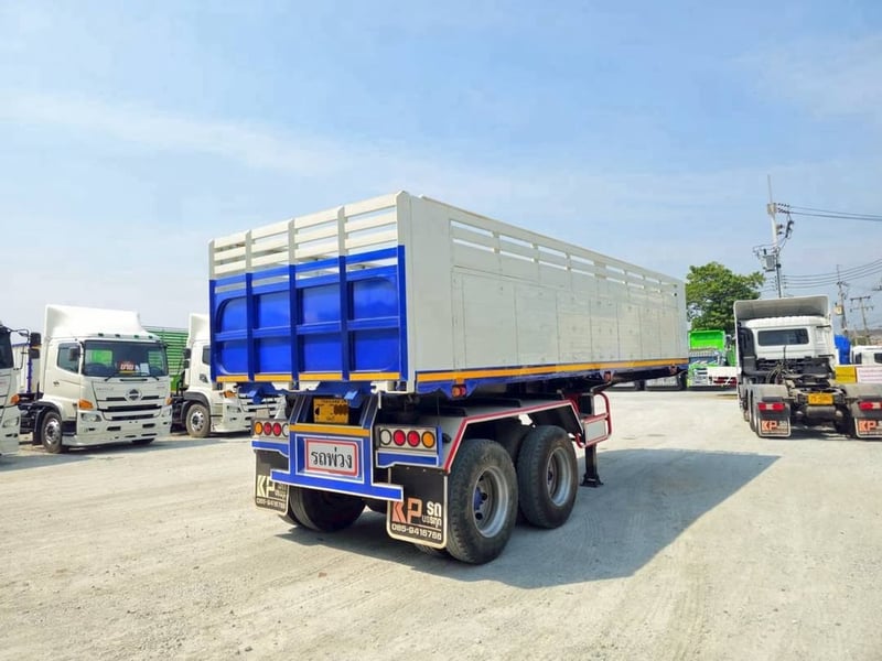 🚚หางเซมิดั้มพ์  ปี 2558 อู่BPT สองเพลา (5865)