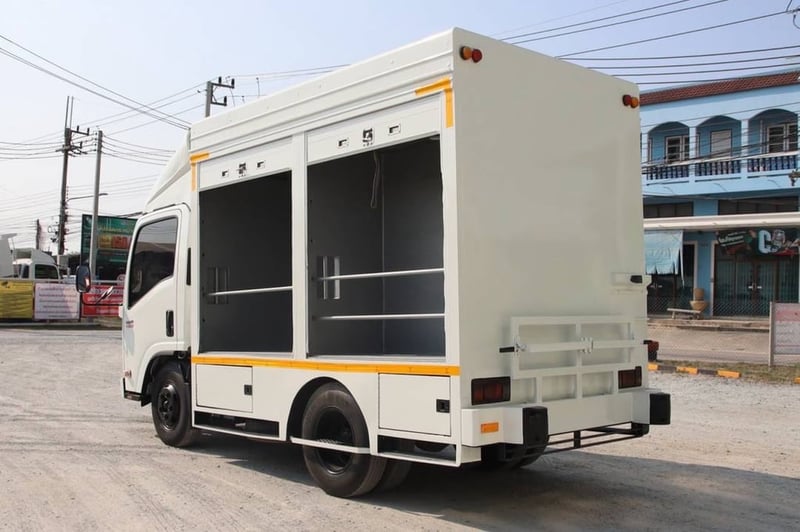 หกล้อ FOOD TRUCK ISUZU NMR 130 แรงม้า ปี 2558 (5477) หกล้อ FOOD TRUCK ISUZU NMR 130 แรงม้า ปี 2558 (5477)