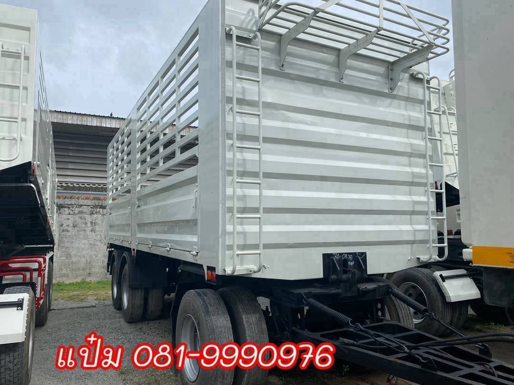 🚚หางคอกเกษตร สามเพลา ปี 2564 อู่เอส เค ที ขอนเเก่น ขนเกษตร ราคา 390,000.-(0735) 🚚หางคอกเกษตร สามเพลา ปี 2564 อู่เอส เค ที ขอนเเก่น ขนเกษตร ราคา 390,000.-(0735)