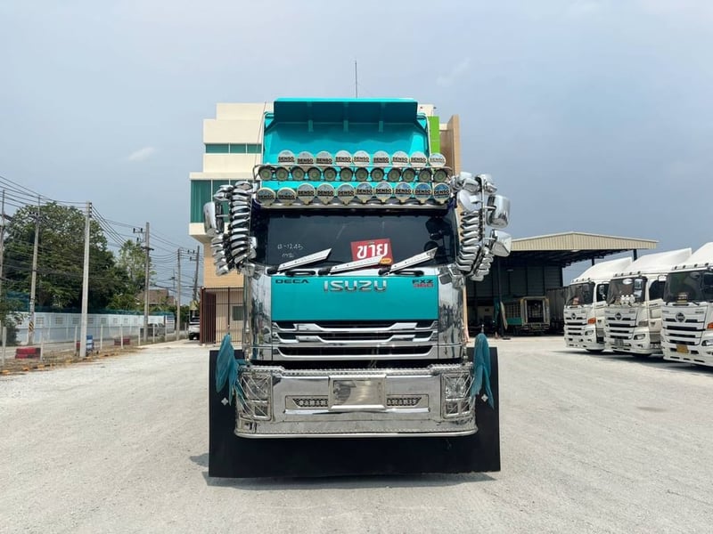 🔥 จัดว่าเด็ด พ่วงเเม่ลูก FXZ  360 เเรง ISUZU FXZ  360 เเรง ปี 2565 Sาคา  3,120,000.-(1245)(1246)