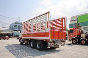 #สิบล้อคอก HINO FL8J 260 แรง ปี 2559 ยาว 6.10 สูง 2.49 กว้าง 2.50 ❤️ 1,450,000.- (2895