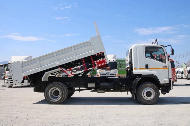 #Vาย หกล้อดั้มพ์  ISUZU FTR 240 แรง ปี 2566  Sาคา 1,560,000.-(3266)
