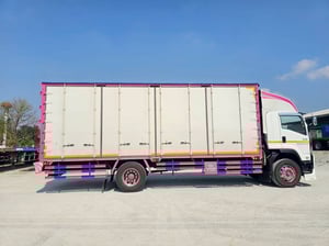 หกล้อตู้สิบบาน ISUZU  FTR 240 แรง  ปี 2565  ยาว 7.60กว้าง 2.38 สูงใน 2.55   Sาคา  1,770,000.- (5322)