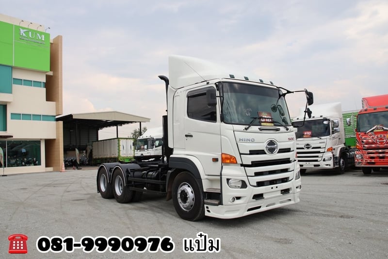HINO FM2P 380แรงม้า รถบรรทุก หัวลาก 10ล้อ หัวลาก เฉพาะหัว ปี2021 เลขไมล์ 370,000 กม.