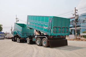 สิบล้อดั้มพ์พ่วง ISUZU FXZ 360 แรงม้า ปี 65 (1245,1246 สิบล้อดั้มพ์พ่วง ISUZU FXZ 360 แรงม้า ปี 65 (1245,1246