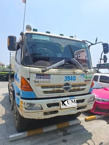 📌 Vายด่วน หาเงินเที่ยวสงกรานต์  สิบล้อโม่ปูน ปี 2555  Hino fm1a 330 เเรง  🔥 990,000.-(0741)(0742)