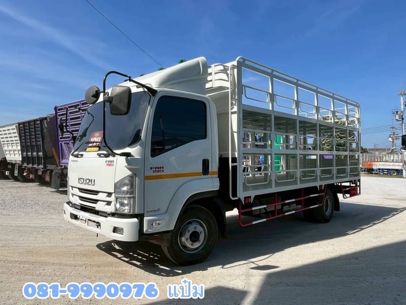 หกล้อคอก ISUZU FRR 190 แรง ปี 2564 ยาว 5.6 สูง 2.0 กว้าง 2.45 Sาคา 1,010,000. -(4513) ยางใหม่ 4 หกล้อคอก ISUZU FRR 190 แรง ปี 2564 ยาว 5.6 สูง 2.0 กว้าง 2.45 Sาคา 1,010,000. -(4513) ยางใหม่ 4