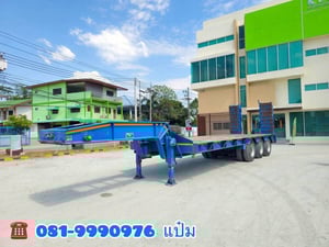 🚚หางโลว์เบด  สามเพลา อู่ VT ปี 2563  มีสะพาน Sาคา  620,000.-(9739)