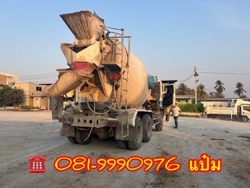 สิบล้อโม่ปูน ปี 2555 **** เพียง 990,000.-**** ไมล์ 240,XXX โล (1281 ) HINO FM1A 330 แรงม้า ปี 55 สิบล้อโม่ปูน ปี 2555 **** เพียง 990,000.-**** ไมล์ 240,XXX โล (1281 ) HINO FM1A 330 แรงม้า ปี 55