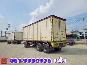  🚚หางตู้สิบบาน ปี 2563 อู่เซฟดีล  สามเพลา Sาคา  490,000.-(4972)