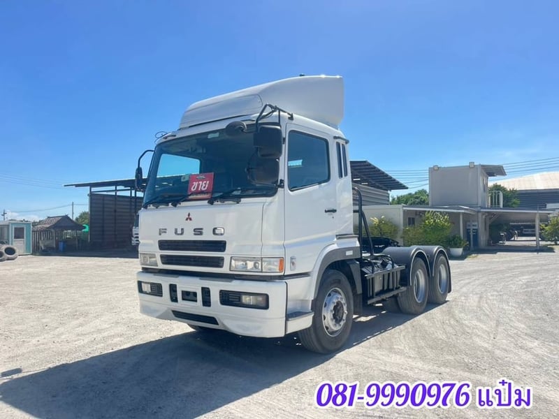 สิบล้อหัวลาก FUSO (5718) FV 380 แรง ปี 2555 สิบล้อหัวลาก FUSO (5718) FV 380 แรง ปี 2555